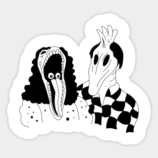 The recently deceased Sticker